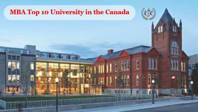 MBA Top 10 University in the Canada